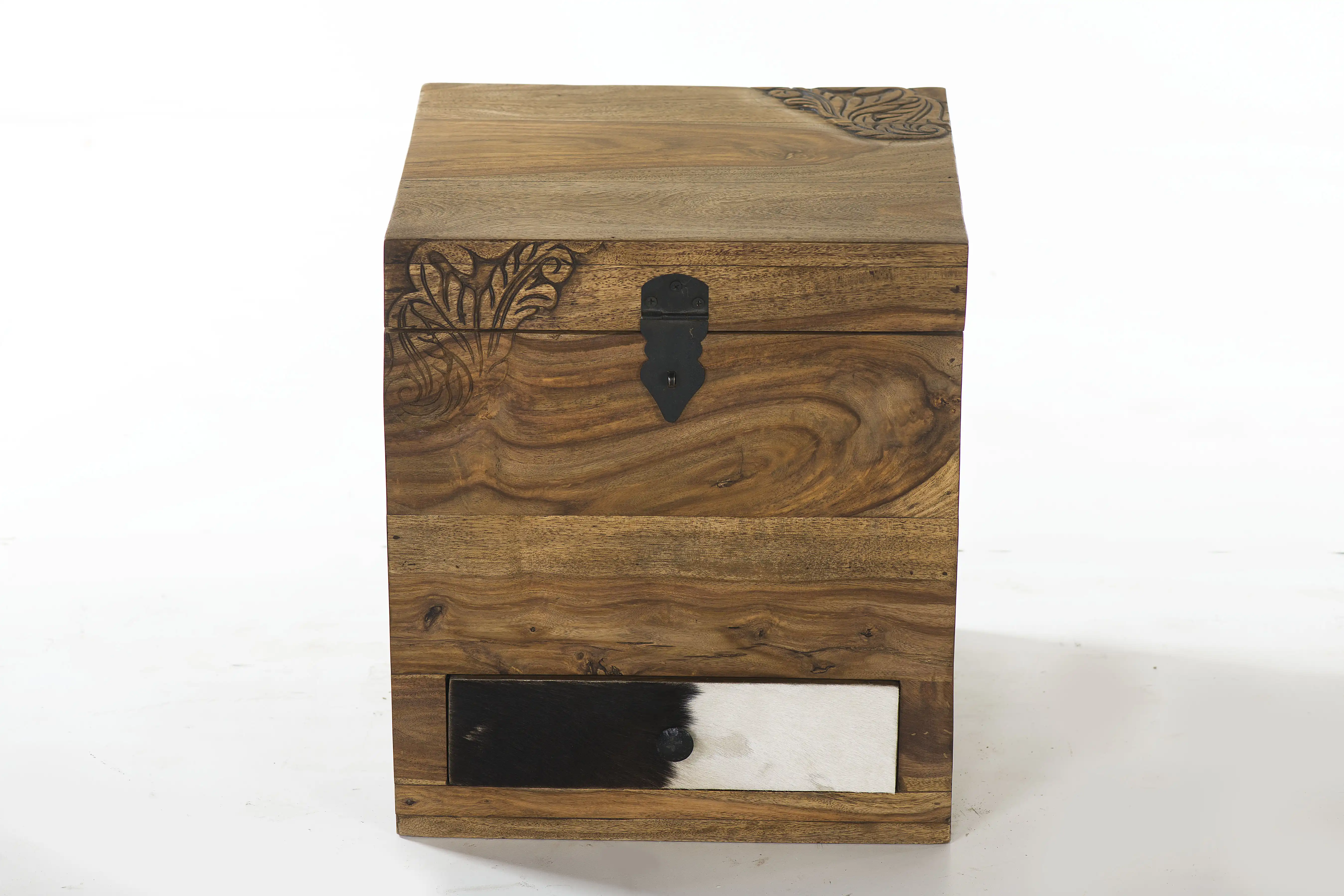 Wood Trunk with 1 Drawer - popular handicrafts